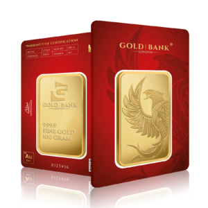 100g Gold Bank Phoenix Edition 2.0 Gold Bar