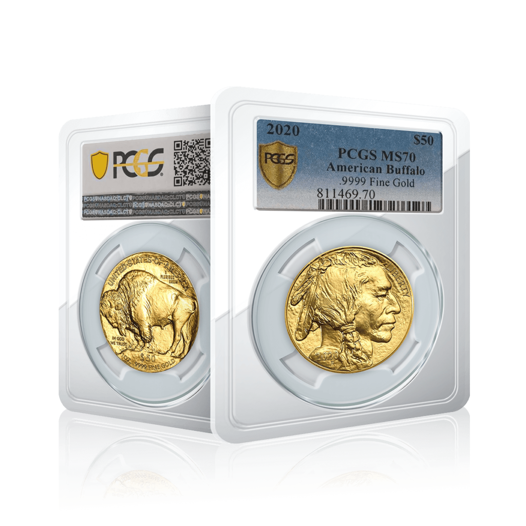 1oz Gold American Buffalo 2015 PCGS Graded (MS70)