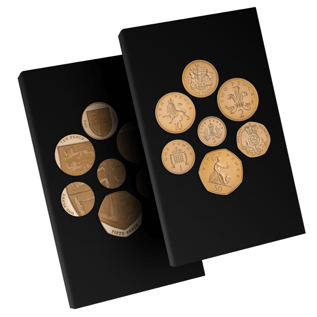 UK Coinage Emblems Gold Proof Collection (2008)