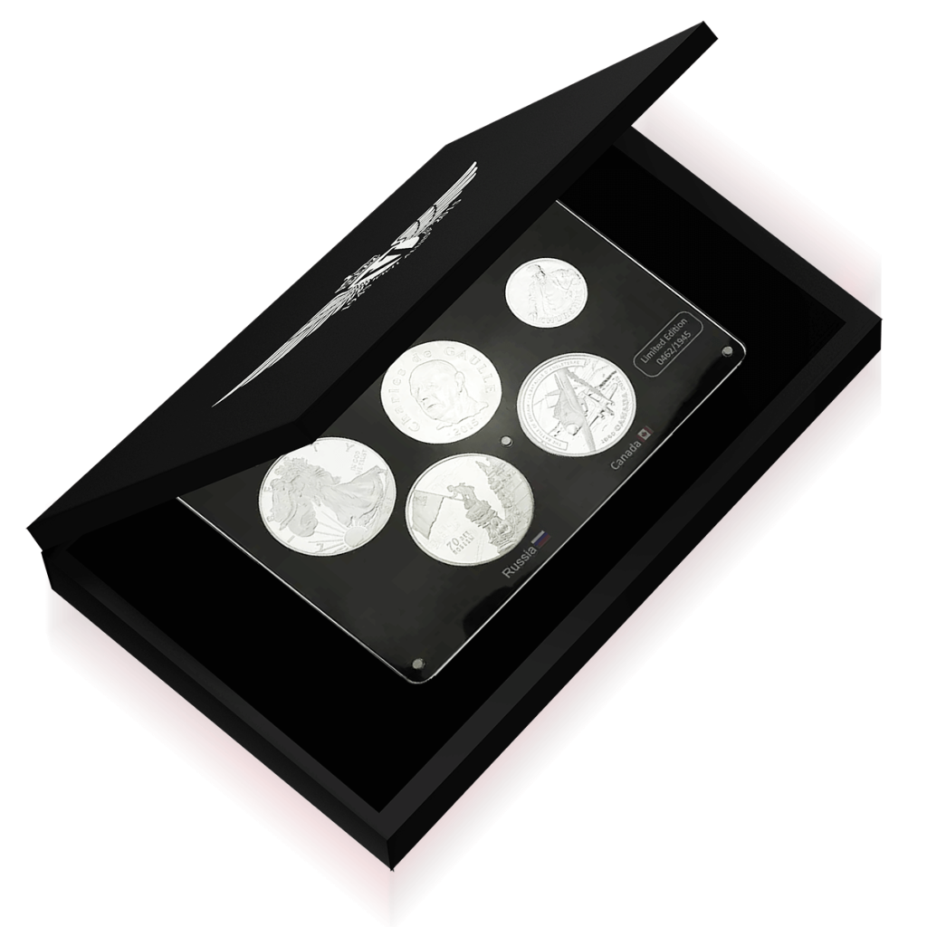 World War II Allied Silver Limited Edition Coin Set (2015)