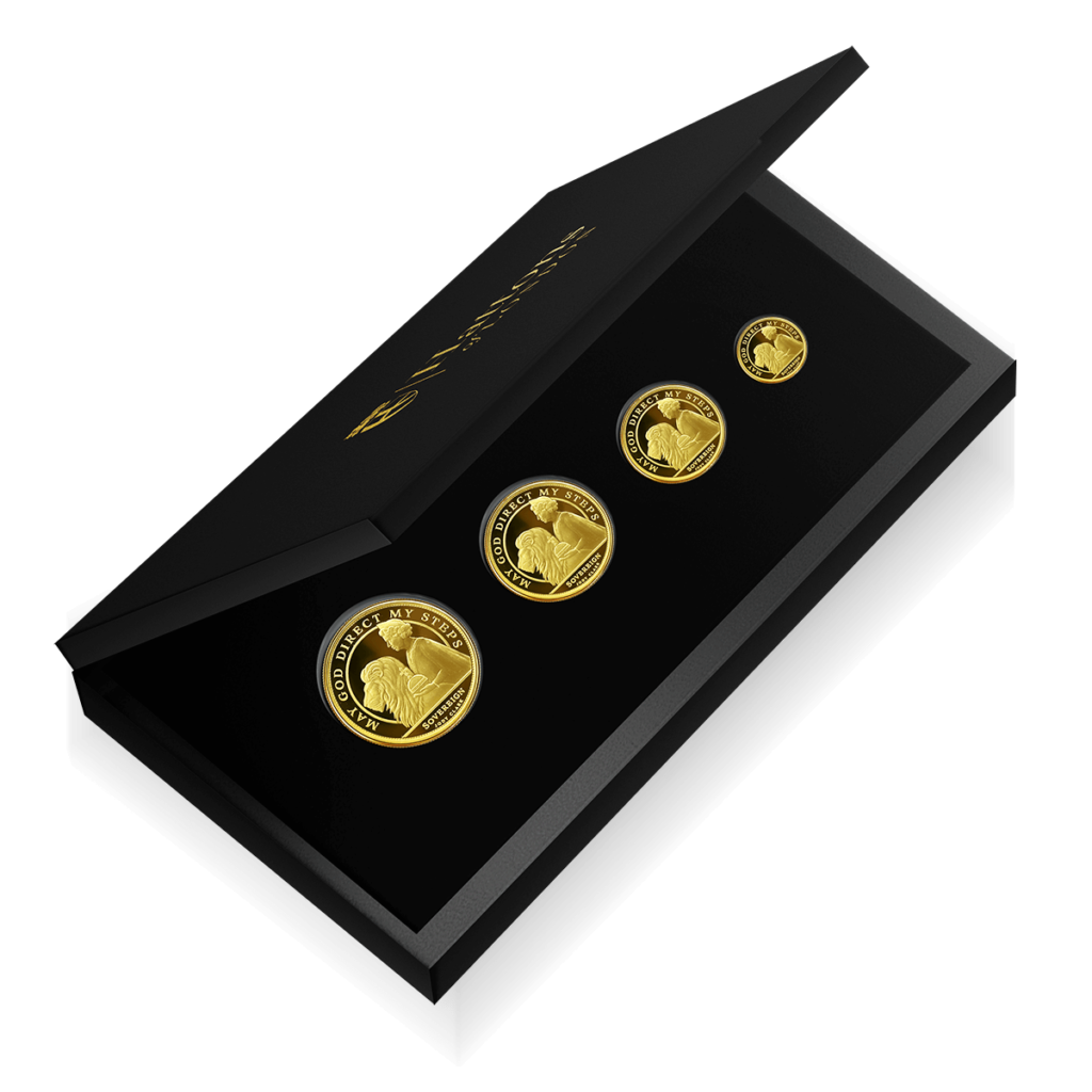 4 x 24ct Gold Sovereign Prestige Box Set (2021)