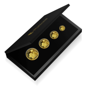 4 x 24ct Gold Sovereign Prestige Box Set (2021)