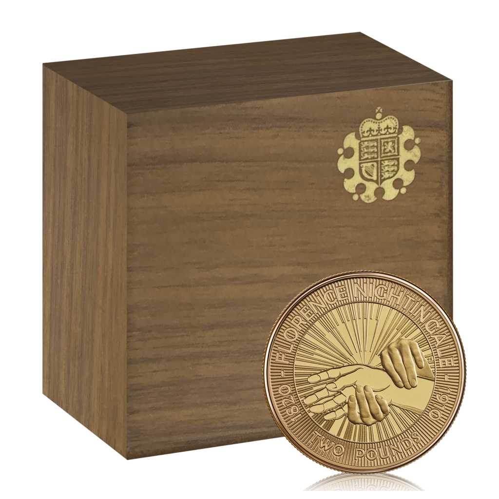 2010 Florence Nightingale UK £2 Gold Proof Coin (Box Set)