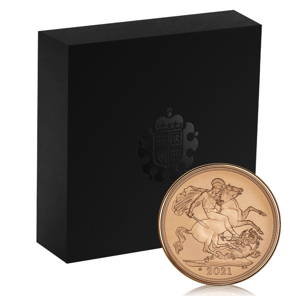 Gold Sovereign Queen Elizabeth II 4th Head Proof Box Set (2005)