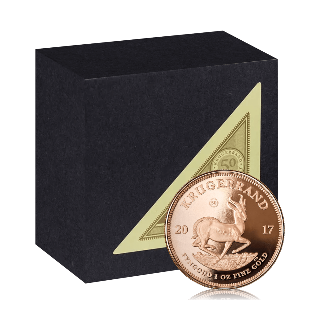 1 Oz Gold Krugerrand 50th Anniversary Proof Box Set (2017)