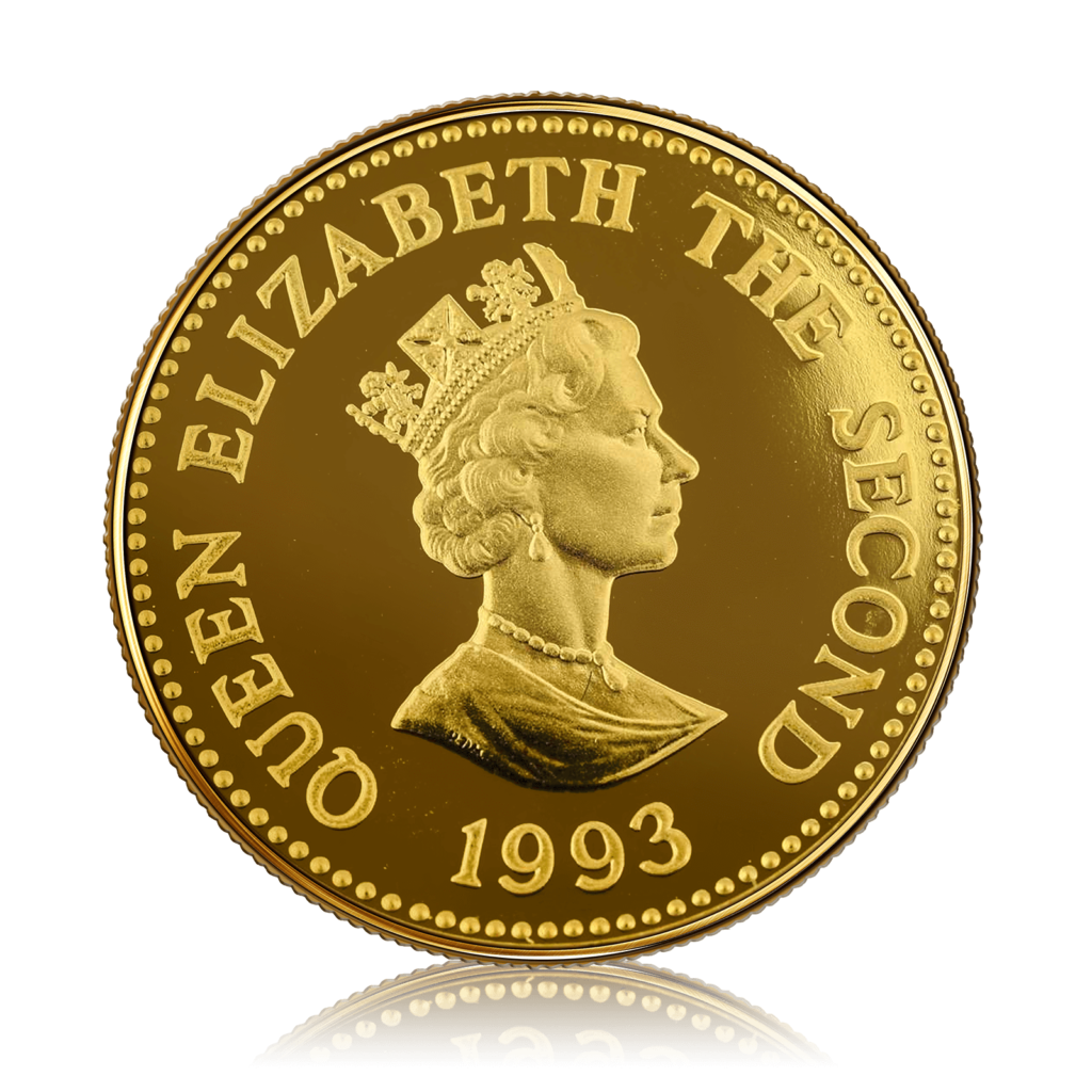 1993 Alderney £25 Queen Elizabeth II 40th Coronation Anniversary