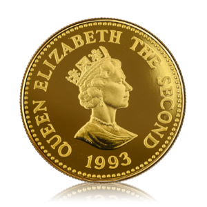 1993 Alderney £25 Queen Elizabeth II 40th Coronation Anniversary