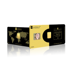 1g Karat Bars Investment Gold Bar (999.9)