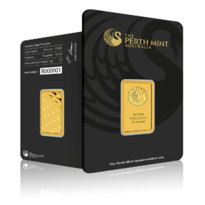1g Perth Mint Gold Bar (999.9)