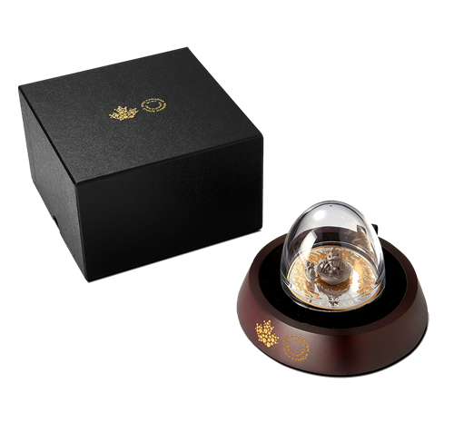 5oz Silver Coin Sliding 3D Santa Sleigh Box Set (2022)