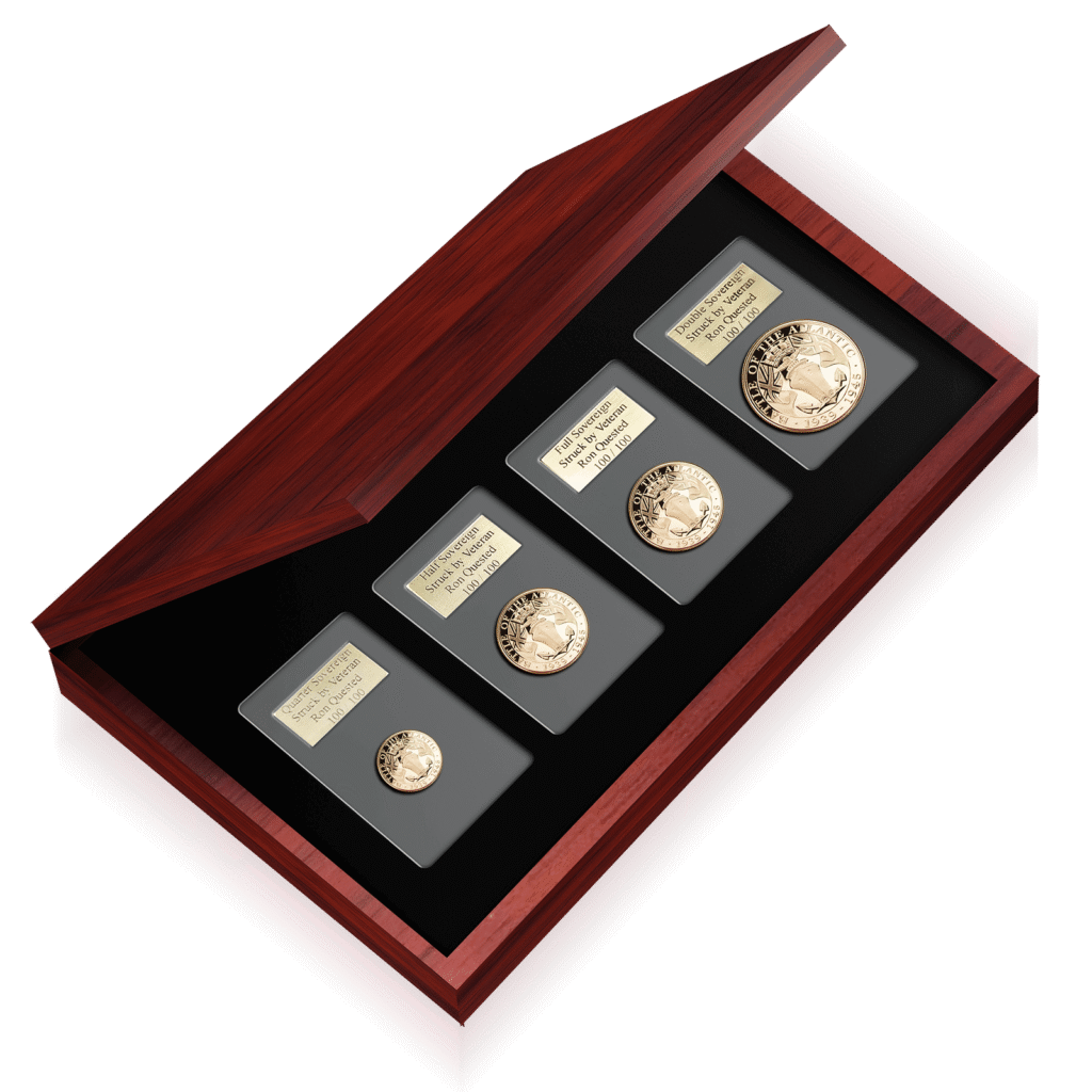 Gold Sovereign Full Set Battle of the Atlantic (1939-1945)