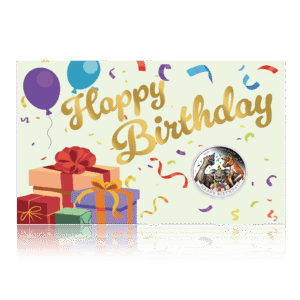 1/2oz Silver Proof Happy Birthday Coin In Card (2025)