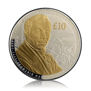 5 Oz Silver Proof Richard Trevithick 250th Anniversary (2021)
