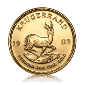 1oz Gold South African Krugerrand (1982)