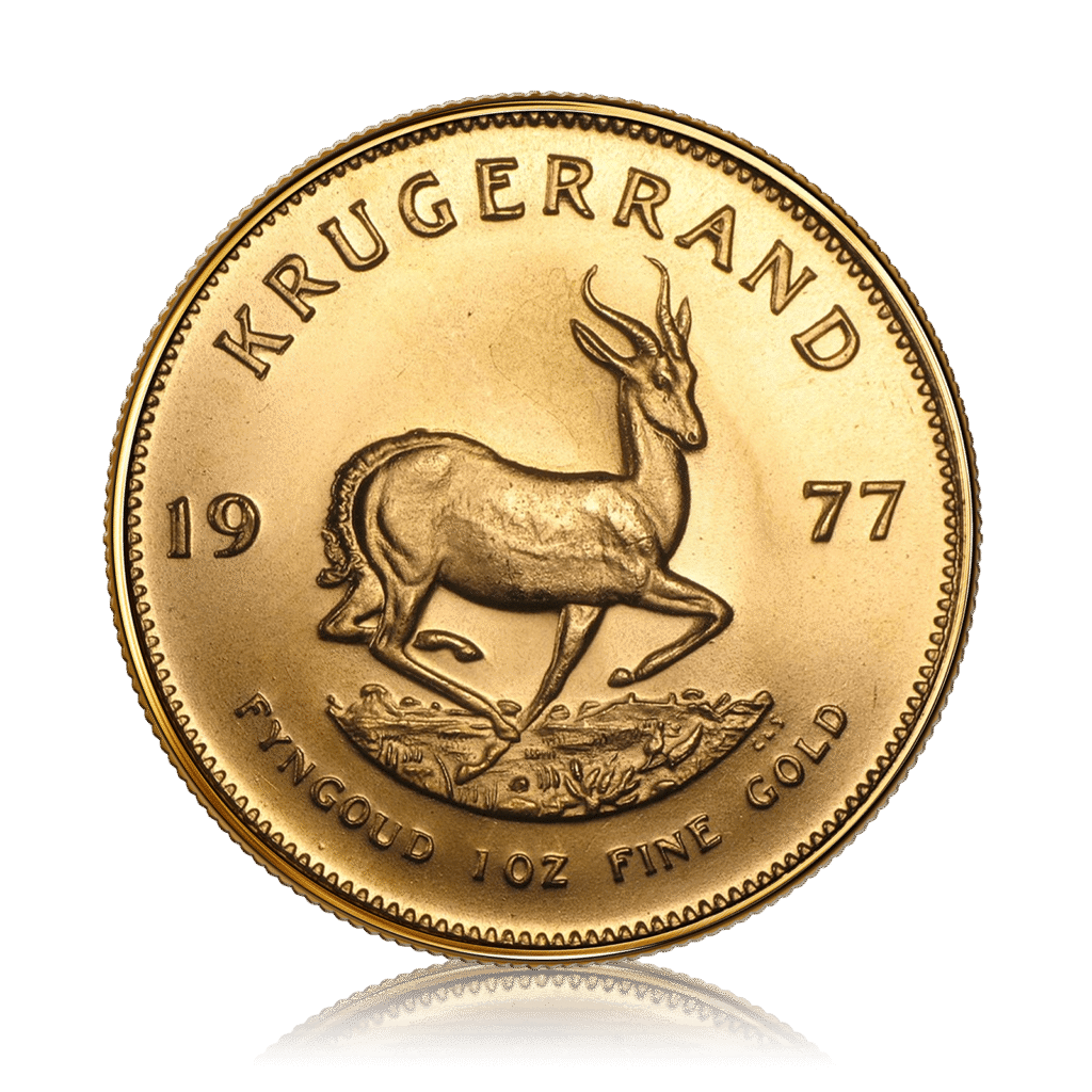 1oz Gold South African Krugerrand (1977)