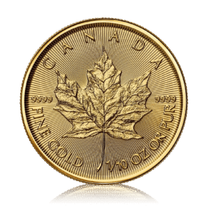 1/10th Oz Gold Canadian Maple Leaf (2025)