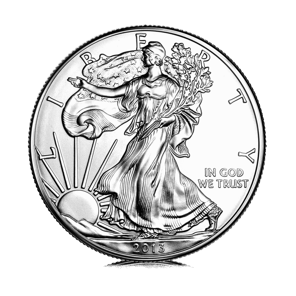 1oz Silver US Mint American Eagle (2013)
