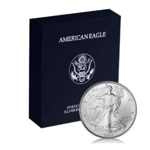 1 Oz Silver US Eagle Proof Coin Box Set (2004)