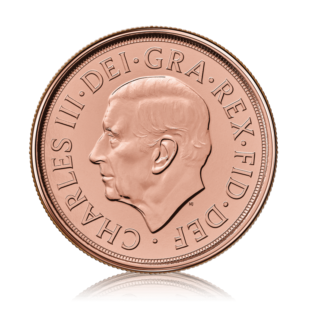 Quarter Gold Sovereign King Charles lll (Grade C)