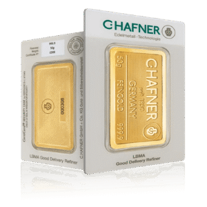 10g Chafner Investment Gold Bar (999.9)