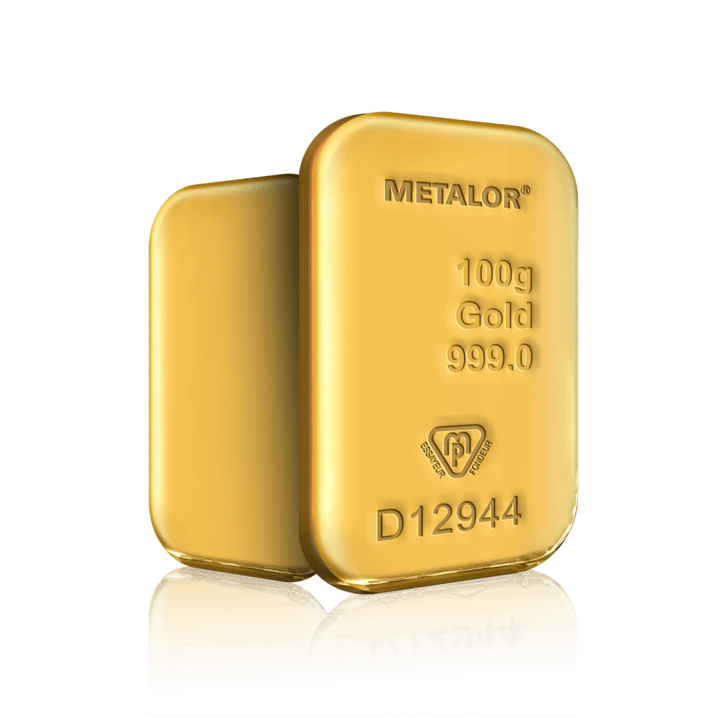 100g Gold Cast Bar (Best Value) (999.9)