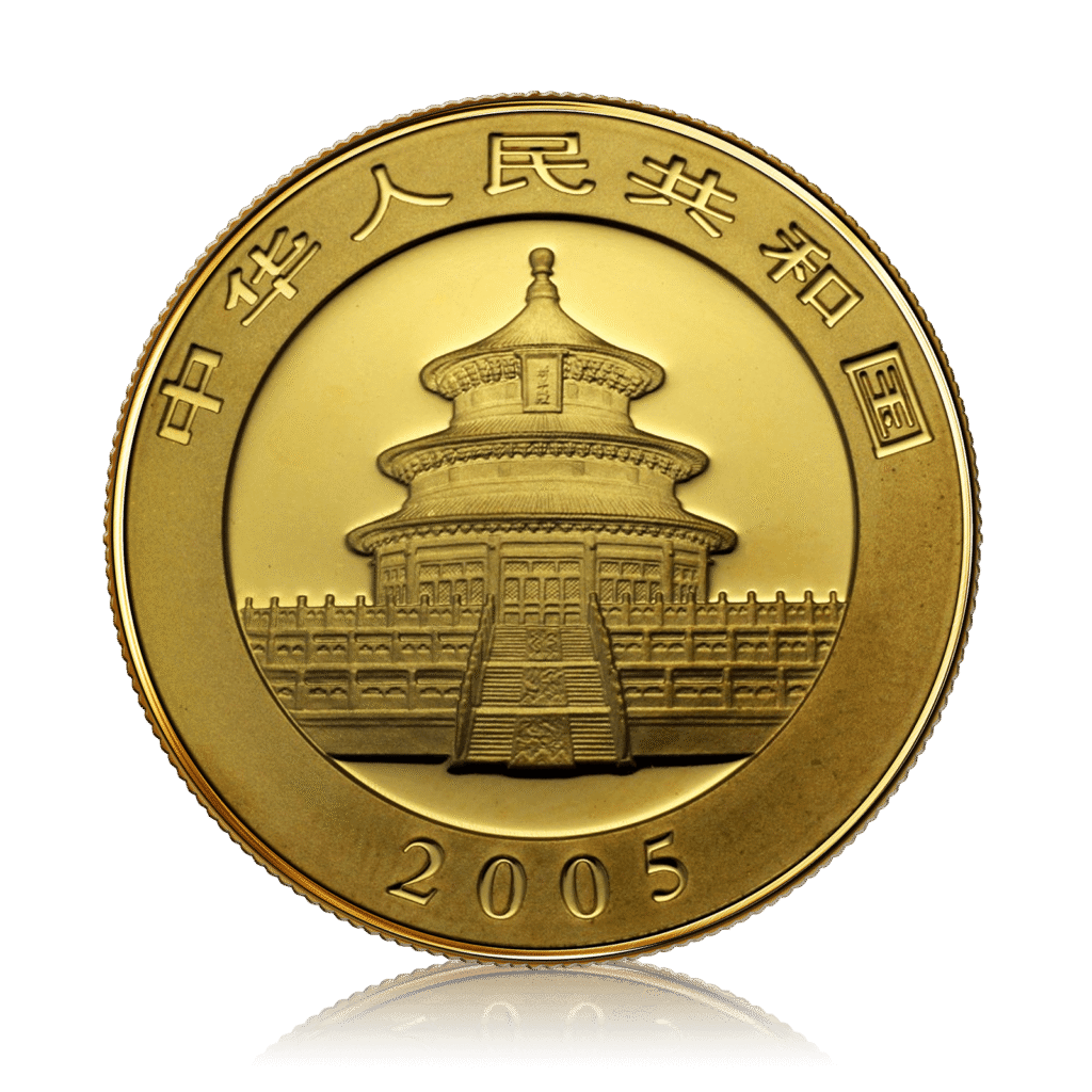 1oz Gold Chinese Panda (2005)