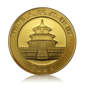 1oz Gold Chinese Panda (2005)