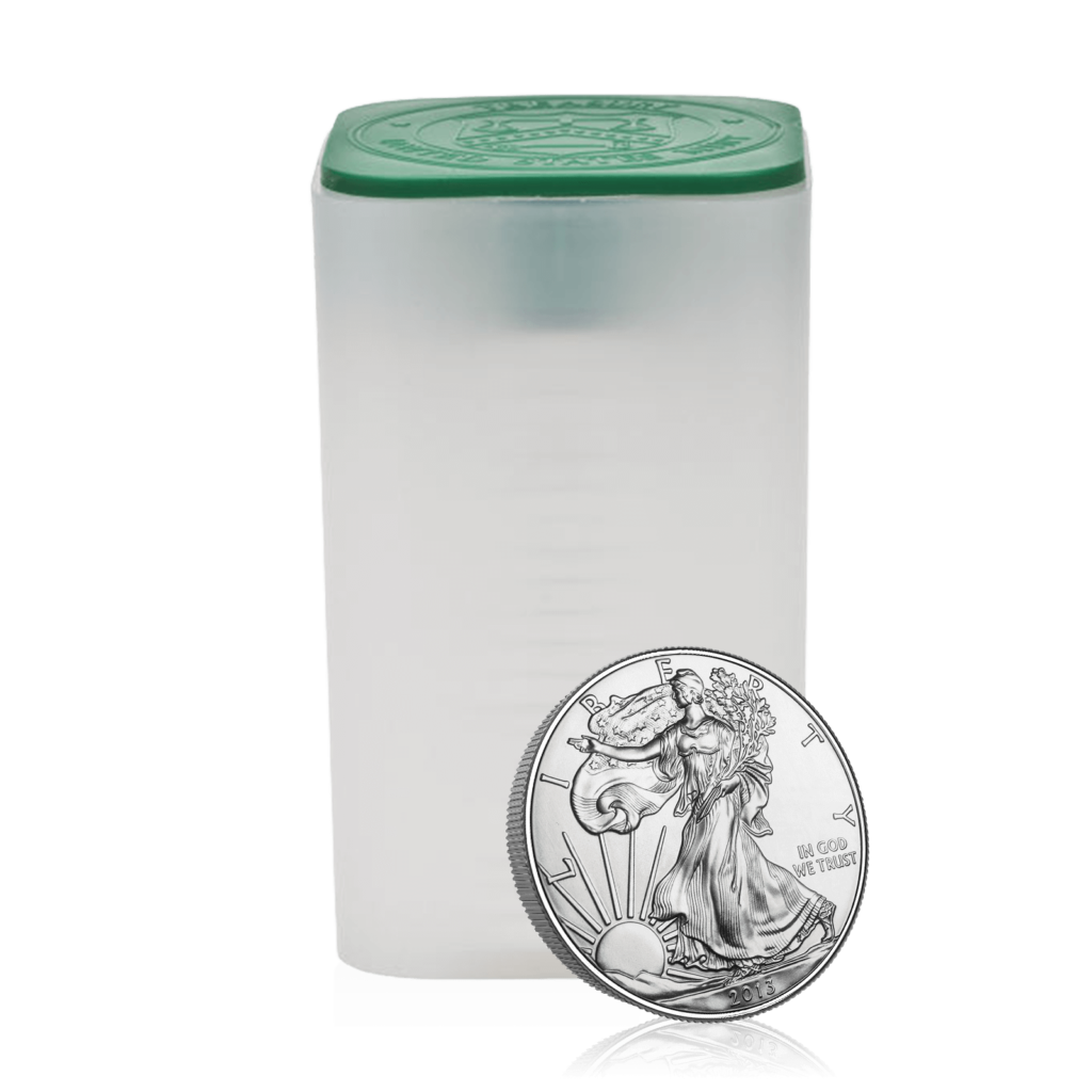 1oz Silver US Eagle Tube of 20 Coins (2012)