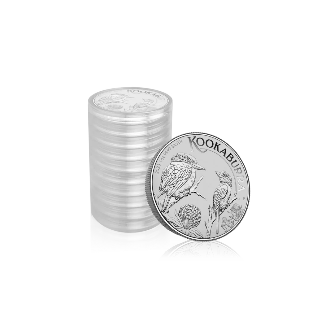 1oz Silver Perth Mint Australian Kookaburra-2023 (Pack Of 10)