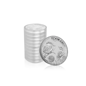 1oz Silver Perth Mint Australian Kookaburra-2023 (Pack Of 10)
