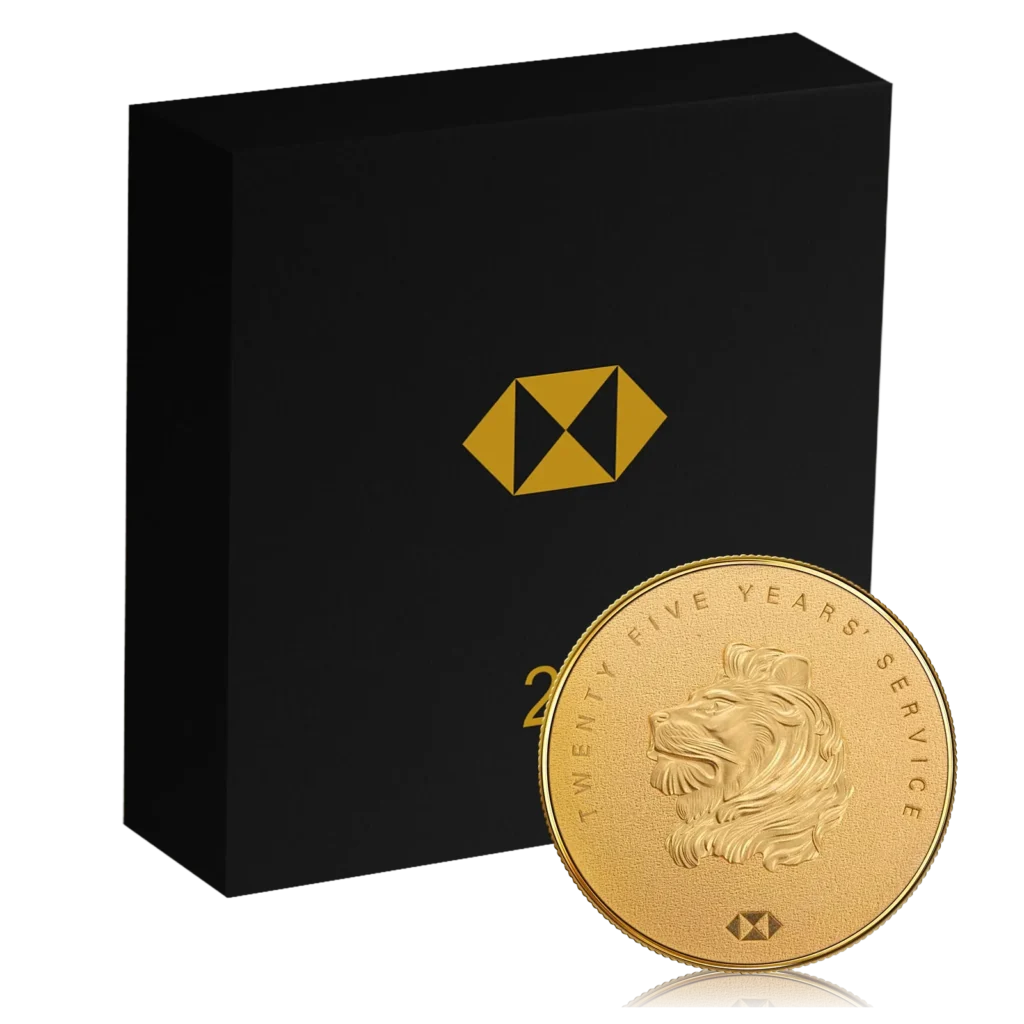 1oz Gold PAMP HSBC Celebrating 30 Years of Service (Box Set)