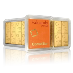 10 x 1/10 Ounce Investment Gold CombiBar