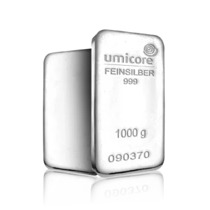 1kg Umicore Investment Silver Bar (999)