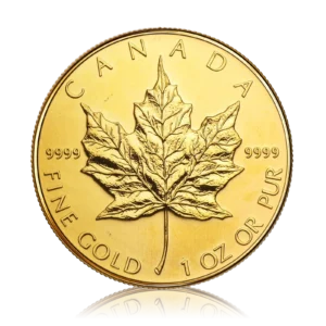 1oz Gold Canadian Maple Leaf (2010)