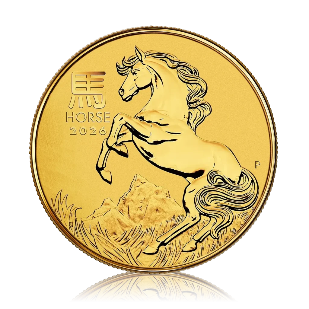 1 Oz Gold Perth Mint Year of the Horse (2026)