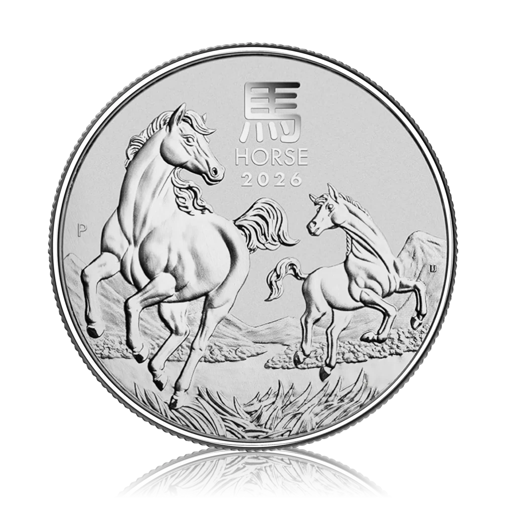 1 Oz Silver Perth Mint Year of the Horse (2026)