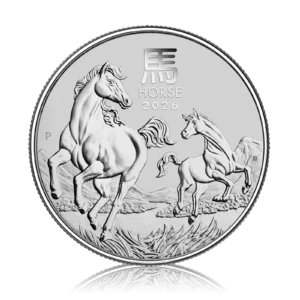 1 Oz Silver Perth Mint Year of the Horse (2026)