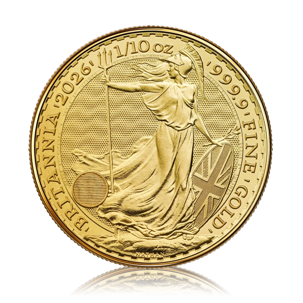1/4 Oz Gold Royal Mint Britannia King Charles lll (2026)