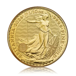 1/10 Oz Gold Royal Mint Britannia King Charles lll (2026)