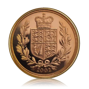 Half Gold Sovereign Queen Elizabeth Fourth Head (2002)