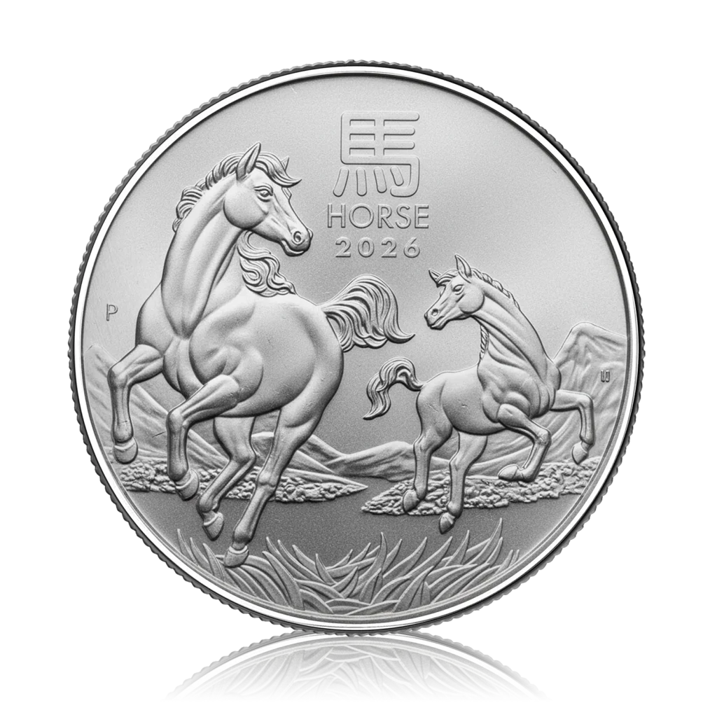 2 Oz Silver Perth Mint Year of the Horse (2026)