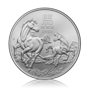 2 Oz Silver Perth Mint Year of the Horse (2026)