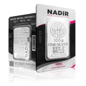 100g Nadir Investment Silver Bar (999.9)