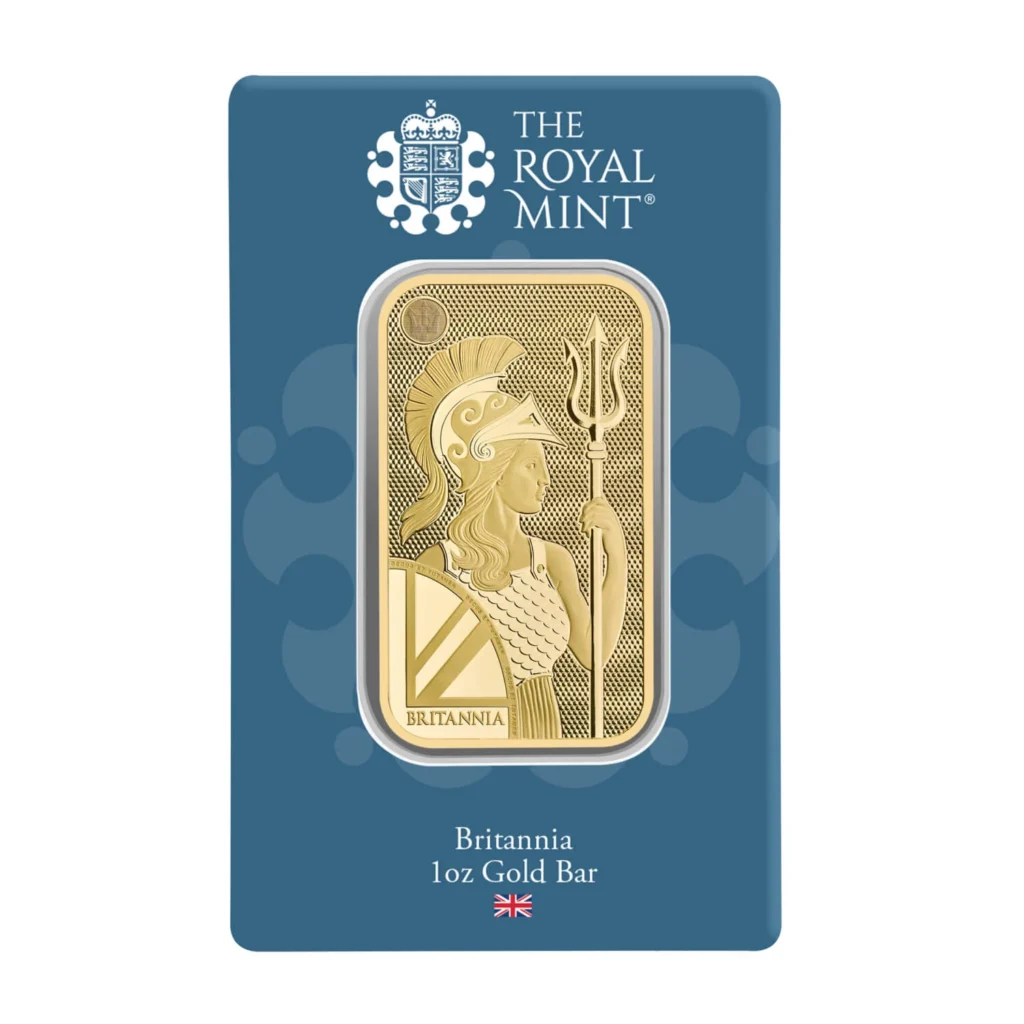 1oz Royal Mint Britannia Gold Bar