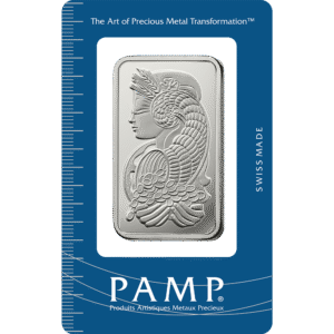 1oz PAMP Lady Fortuna Silver Bar