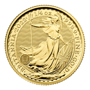 1/4 Oz Gold Royal Mint Britannia (2022)